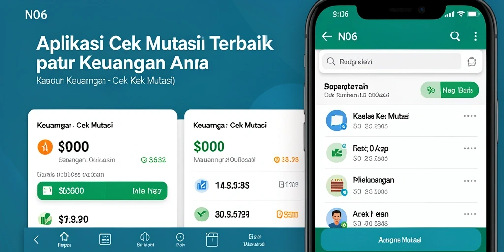 Tampilan antarmuka aplikasi N06 untuk Cek Mutasi yang informatif.